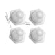 thumbnail image 4 of Ruedas Giratorias Adhesivas para Muebles Pequeños (bola Goma Blanca) 4 Uds., 4 of 6