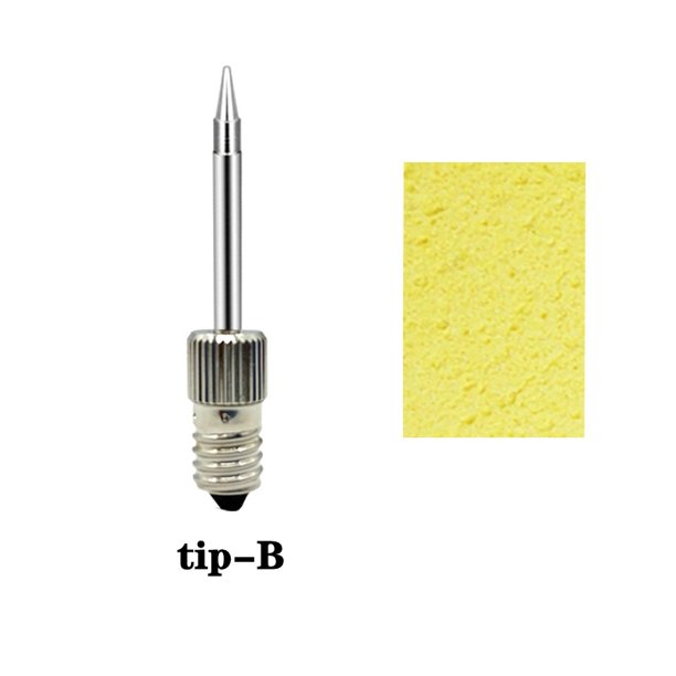 Cabezal de soldador de batería inalámbrico para cabezal de soldador USB Cabezal de soldador de batería de interfaz E10 Cabezal de soldador roscado