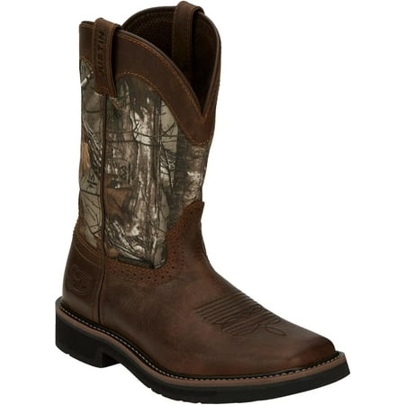 

Men s Trekker Waterproof Western Work Boot Soft Toe - Se4676