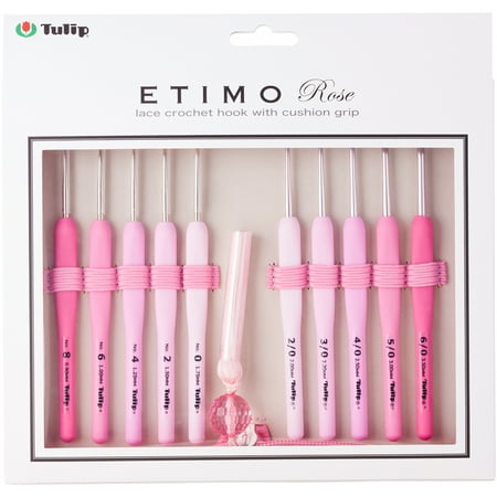 UPC: 0846550014964 | Tulip Etimo Rose Lace Crochet Hook Set-