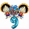 thumbnail image 1 of Boys Birthday Party Supplies Set - Disposable Tableware Decorations with Tablecloth Cup Plate Balloon, 1 of 10