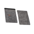 thumbnail image 3 of Minnieouse Porta pasaporte de viaje con bloqueo RFID con banda elástica, organizador de billetera, estuches para documentos, estuche para billetes Unisex Carteras Gris claro Minnieouse AP011456-03, 3 of 6