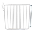 thumbnail image 1 of Cardinal Gates MG15 Auto-Lock Baby Gate - Adjustable Indoor Dog Gate - Aluminum Safety Gate for Kids & Pets - 26.5 to 40.5 Inches Wide - White, 1 of 5