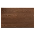 thumbnail image 4 of Bowery Hill Grey Leather and Brown Finished Wood 7-Piece Dining Set, 4 of 9