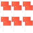 thumbnail image 1 of Miangastore 15Pcs Car Window Flagpoles Portable Delicate Suction Flagpole Bases (White), 1 of 8