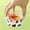 Cow Pattern, variant on Air Fryer Aluminum Foil Baking Bowls Reusable Cake Pudding Cups Oven Baking Molds Blue