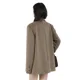 thumbnail image 3 of CHIC VEN-abrigo de mezcla de lana para mujer, chaqueta de lana de longitud media sólida, blusa gruesa y cálida, abrigo para mujer, Tops para dama de oficina, otoño e invierno, 3 of 5