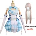 thumbnail image 1 of NEKOPARA-Disfraz de juego de Anime para mujer, traje de Cosplay de vainilla chocolate, peluca de celosía, atuendo de sirvienta, vestido encantador, traje de Halloween Kawaii Sexy, 1 of 5