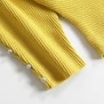thumbnail image 3 of Women's Solid Sweaters O Neck Long Batwing Sleeve Solid Casual Loose Knitted Tops Pullover Comfy Fall Oversized Jumpers, 3 of 5