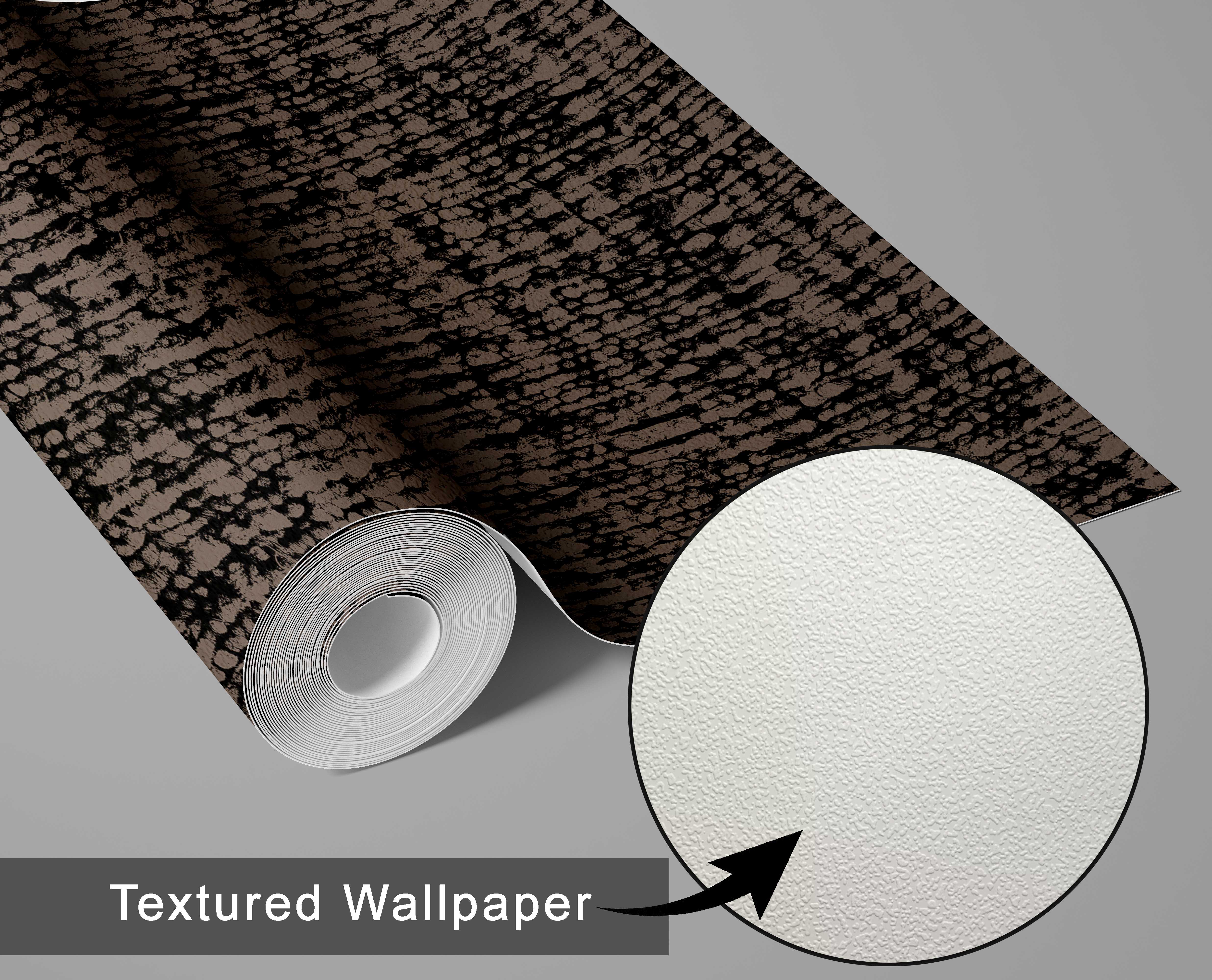 S4Sassy Tweed Texture Wallpaper - Commercial Space Wall Covering, 25" X 120" Self-Adhesive Textured Vinyl Wallpaper, Decorative Walls Wrap, Easy Diy Wall Covering For Retail, Office Spaces - Black