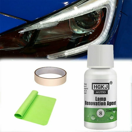 20ml HGKJ 8 SUV Car Headlight Polishing Headlamp Polish Restoration Renovation