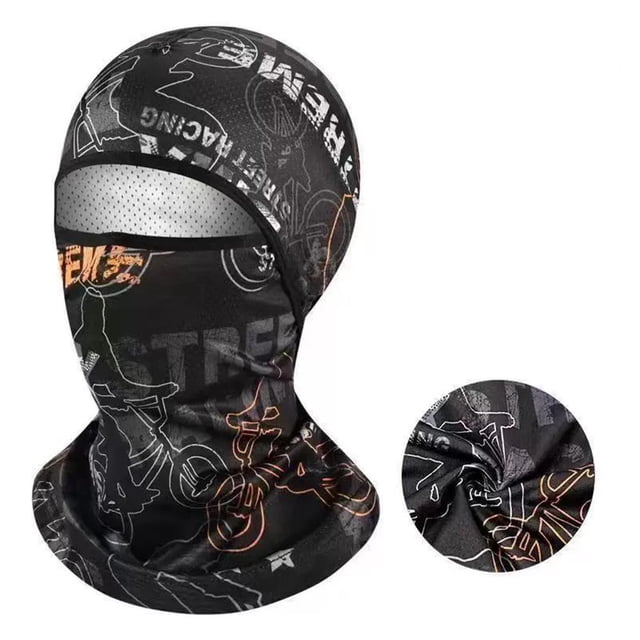 Cycling Sun Protection Mask Motorcycle Outdoor Anti-UV Windproof Neck Dustproof Mask Helmet