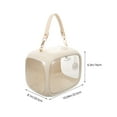 thumbnail image 2 of Moluckfu Transportadora Para Loros Beige Con Estructura Resistente Y Mantenimiento Sencillo, 2 of 7