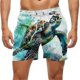 thumbnail image 1 of Kakii Men's Swim Trunks Hawaiian Bathing Mesh Lining Suit Swimsuits Beach Shorts with Pockets, 1 of 6