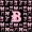 Black Pink B, variant on Erosebridal Bowknot Letter J Twin Quilt Set for Girls Boys, Cartoon Princess Twin Coverlet Set, 2 Pieces