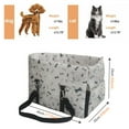 thumbnail image 3 of Pet Car Seat Dog Bed Waterproof Design Car Armrests Nest Small Dogs Front Anti-Dirty Safety, 3 of 8