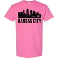 thumbnail image 3 of Inktastic Kansas City Skyline Grunge T-Shirt, 3 of 5