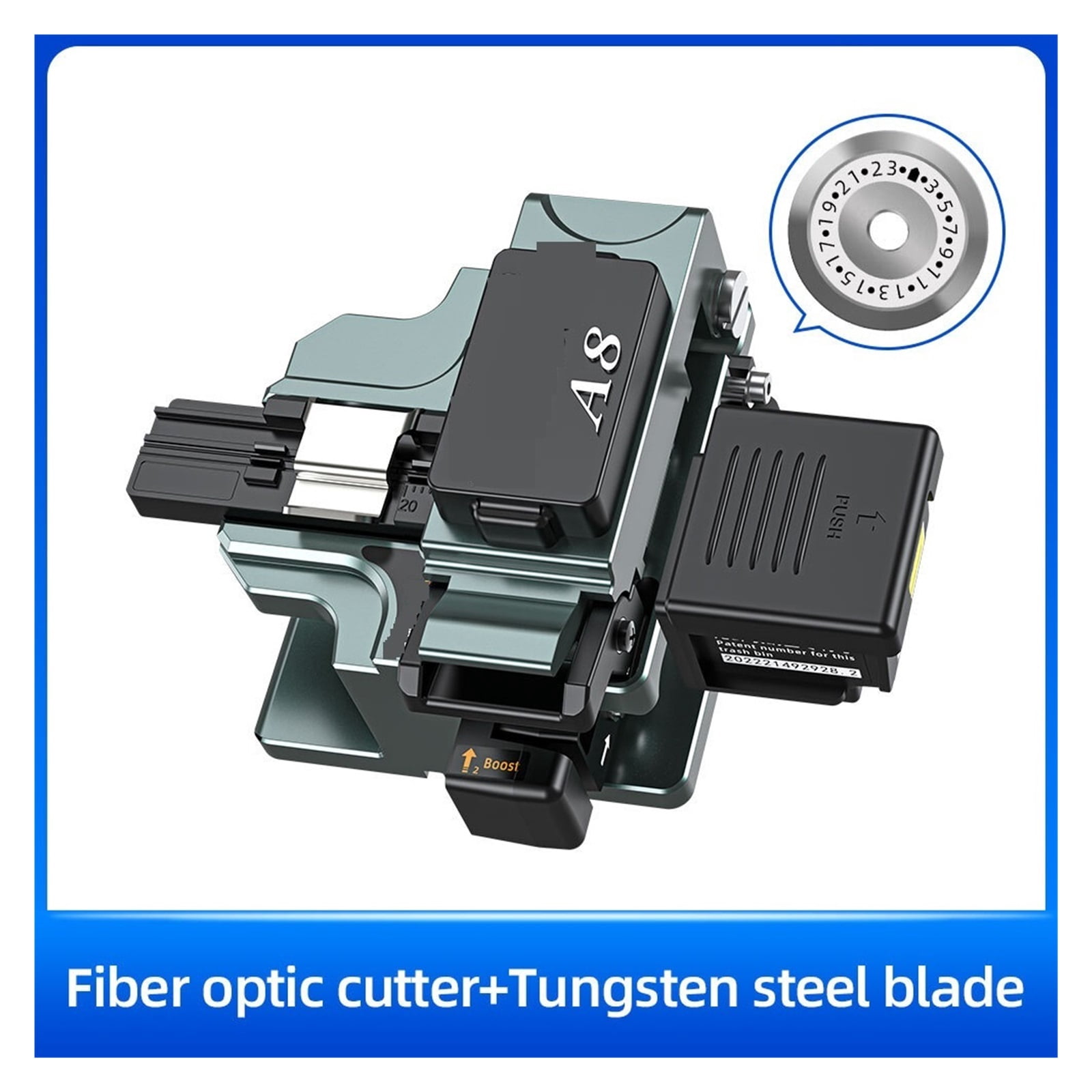 Optical Fiber Cutter High Precision Fiber Cleaver With Scrap Box Fiber Optic Cleaver Cutting ,High Precision Cleaves