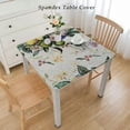 thumbnail image 2 of nygtbtfer Round Tablecloth  Summer Farm Lemon with Floral Leaves  Table Cover Washable and Spillproof Table Cloths for Kitchen Dinner Picnic Holiday Party Buffet Decor Watercolor Fruit on Yellow, 2 of 7