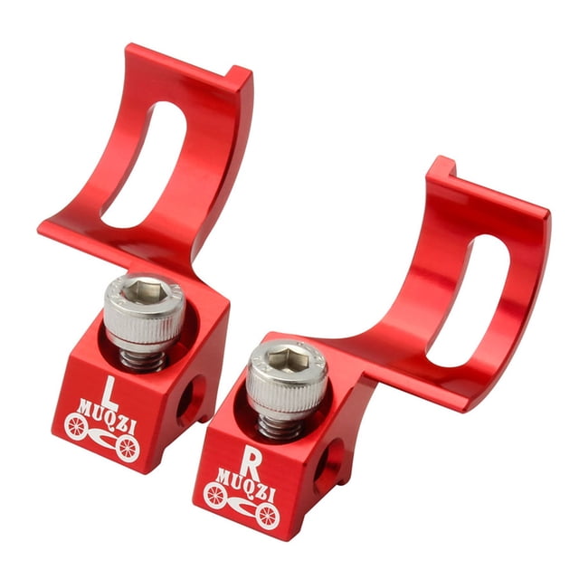 MasteelfCA 2pcs Front Derailleur Integrated Clamp Rings Bike Accessory Mountain Bike Part