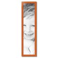 thumbnail image 2 of ArtToFrames 10" x 43" Orange Picture Frame, 10x43 inch Red Wood Poster Frame (WOM-4607),  Pack, 2 of 8