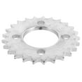 thumbnail image 3 of KAKOWELY wheel sprocket Easy to Install Motorcycle Sprocket Motorcycle Chain Sprocket Motorcycle Engine Sprocket 420 Type 25 Tooth Rear Sprocket4.13"X4.13"X0.2", 3 of 5