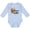 AE-Light Blue, variant on Inktastic Illinois Girl- Butterfly Girls Long Sleeve Baby Bodysuit