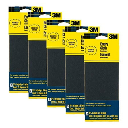 3M COMPANY 5931ES 3PK Emery Sandpaper