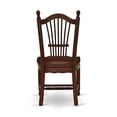 thumbnail image 6 of DOC-MAH-W Dover Dining Room Chairs With Wood Seat - Finished in Mahogany - Set of 2, 6 of 7