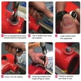 thumbnail image 4 of Kit de Réparation de Fil, 25 Pièces M7 Kit d'Insertion de Fil Métallique Hélicoil avec Boîte en Plastique Transparent pour la Réparation Automobile, 4 of 5
