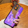 thumbnail image 3 of Matte Phone Case for OPPO RENO 8 8T 7Z 7 6Z 6 5 4 3 PRO PLUS 4G 5G Case Funda Shell Japanese Anime Hand-Painted House Landscape, 3 of 5