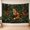 A, variant on XaaKee, Tapestry Wall Hanging, Saffron Grove Fox Tapestry, High-Quality Polyester Bedroom Tapestry, 60x40Inch