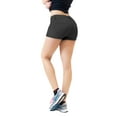 thumbnail image 2 of HyBrid & Company Womens 3 inch Reg/5 inch Plus Inseam Butt Lifting Stretch Twill/Denim Shorts, 2 of 2