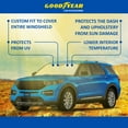 thumbnail image 6 of Goodyear Foldable Windshield SunShade for Ford Explorer 2020-2025, SUV car accessories, Sunshade Cover, Sun Shade Car Windshield, Window Sun Blocker - GY008294, 6 of 8