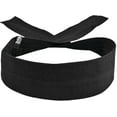 thumbnail image 2 of Zan Headgear DC114 Cooldanna 100 pour Cent Coton Solide Noir, 2 of 4