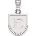 thumbnail image 1 of 14K White Gold 14Kw Logoart East Tennesseestate Small Pendant (17 X 11) Made In United States 4w001ets, 1 of 5