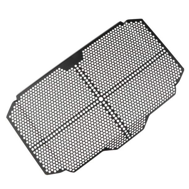 Cubierta Protectora de Rejilla de Radiador de Motocicleta de material acero Inoxidable para 2017-2018 (negro)