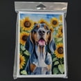 thumbnail image 3 of American English Coonhound in Sunflowers Greeting Cards Pack of 8 7 in x 5 in, 3 of 3