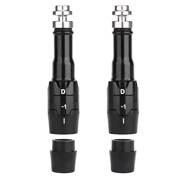 2Pc 0.350RH Golf Shaft Sleeve Adapter for Epic Rogue X2Hot Flash 815 816 Driver Tip,2 x Golf Shaft Sleeve Adapter,Black