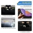 thumbnail image 2 of Qxltty Tropical Clownfish Car Windshield Sunshades Foldable UV Rays Sun Visor Protector Keep Your Vehicle Cool 53×23.5in, 2 of 8