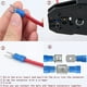 thumbnail image 3 of Terminales de crimpado eléctricos, 280 piezas de terminales de crimpado eléctricos aislados, conectores de crimpado eléctricos, terminales y kits, surtido de conectores redondos, terminales planos,, 3 of 5
