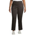 thumbnail image 4 of Just My Size Women’s Plus Size Pull-On Stretch Woven Pants, Also in Petite, 4 of 8