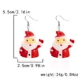 thumbnail image 3 of Boucles d'Oreilles de Noël Scintillantes Arbre & Flocon de Neige pour Style Festif, 3 of 4