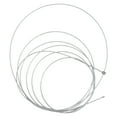 thumbnail image 2 of Silver Metal Bike Shifting Cable with PTFE Protection Sleeve for Mountain and Road Bikes 20 Pieces, 2 of 8