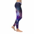 thumbnail image 3 of SUNENAT Nebula Galaxy in Outer Space Stretchy Capri Leggings Skinny Yoga Sports Pants XXL, 3 of 4