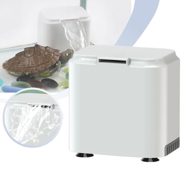 Clearance Turtle Filter Flow Water Clean Pump Bio Filtration for Tank Low Adjustable Filter for Tank Turtle Tank Tank Amphibian Frog Crab