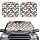 thumbnail image 2 of Balery Pirate Hats Parasol para parabrisas de coche de 2 piezas | Parasol plegable para parabrisas delantero de coche para la mayoría de sedanes-Small, 2 of 6