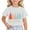 White, variant on Kiijoy Toddler Girls Christmas Tree T-Shirt Short Sleeve Graphic T Shirt Tee, Sizes 1-2