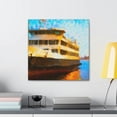 thumbnail image 4 of Ferry on the Seine - Canvas, 4 of 10