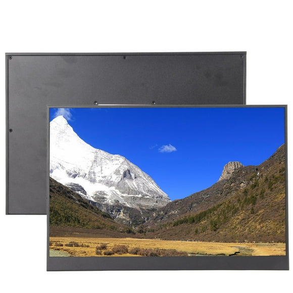 Portable Laptop Monitor, Sturdy 14 Inch 2.5K HD Multimedia Interface Ports Portable Monitor ABS For PC